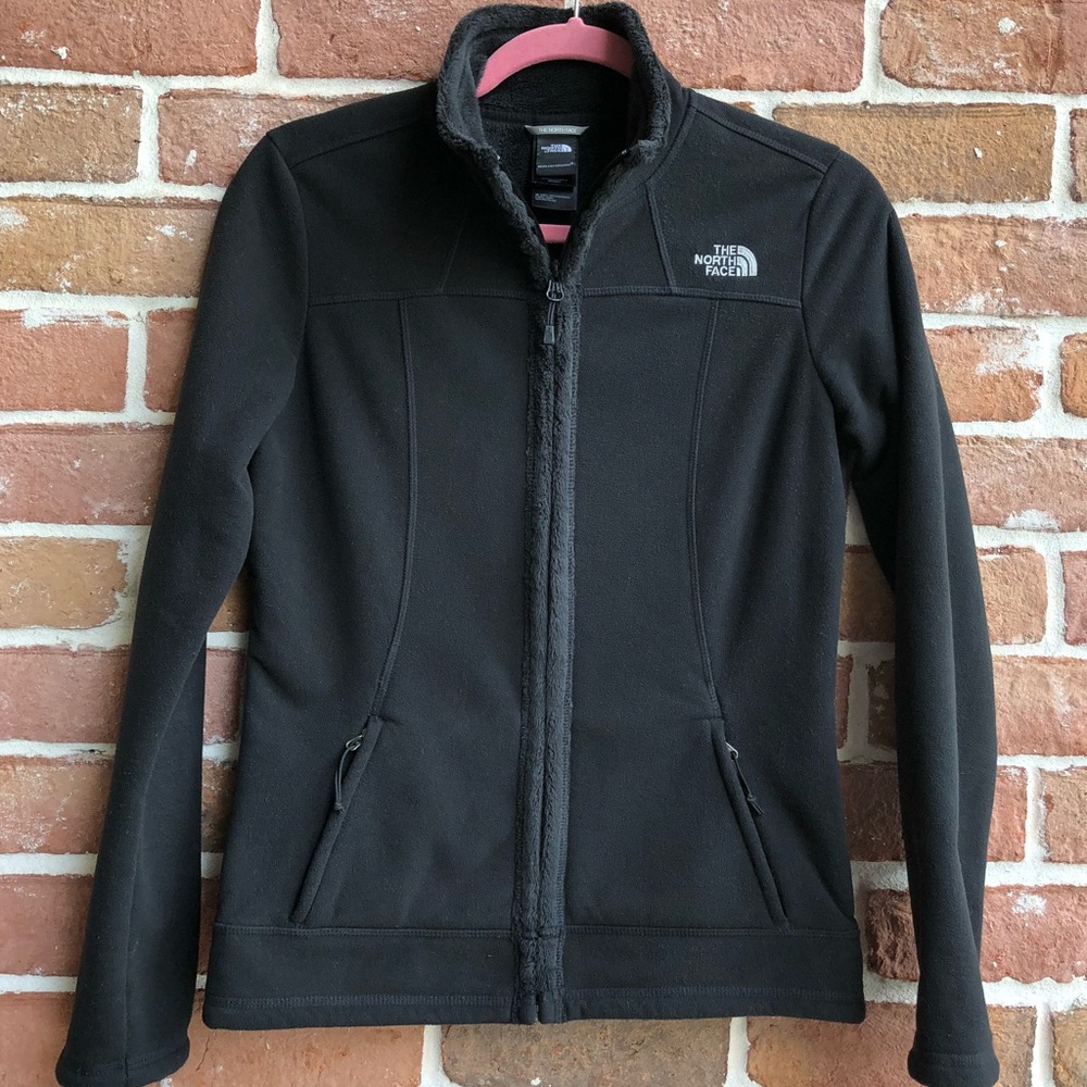 North Face Black Fleece Women’s Jacket sz XS